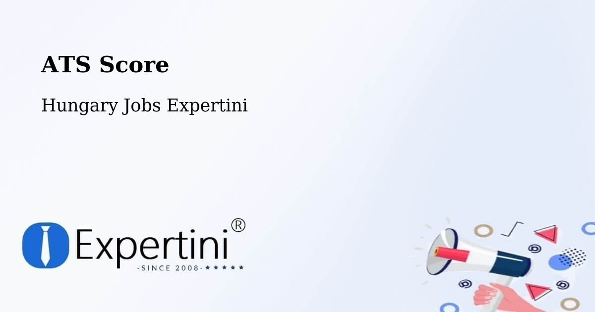 Resume ATS Score & Job Description Match Tool – Göd - Hungary Jobs Expertini