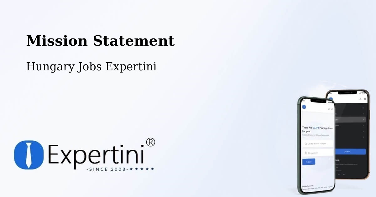 Corporate Mission – Göd - Hungary Jobs Expertini